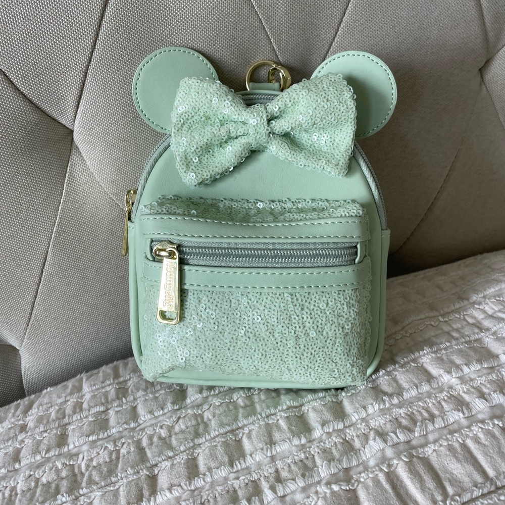 NEVER USED (perfect conduction) loungfly mini wristlet